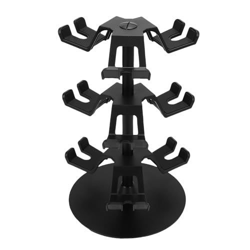 Organisateur de casque de jeu et support de manette rotatif à 360 degrés