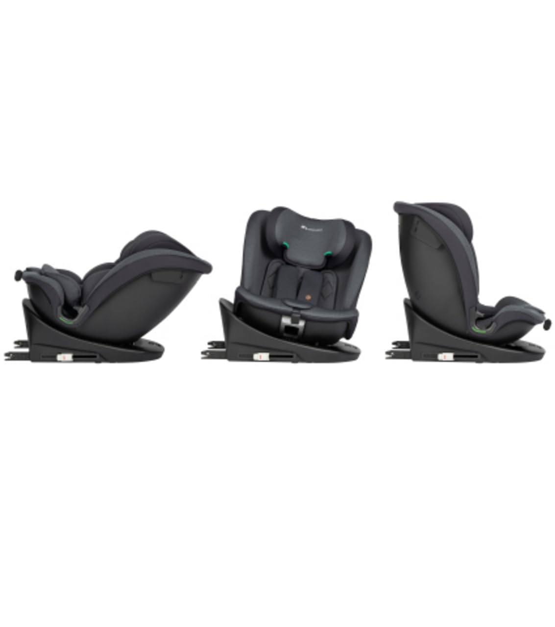 Bebeconfort EvoluFix 360 i-Size, asiento de coche giratorio 360º, 0-12 años, 40-150 cm, asiento de coche ISOFIX, instalación de sujeción superior, rotación 360, 6 posiciones reclinables, 12 posiciones