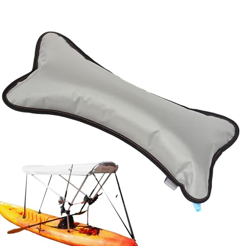 Inflatable Lumbar Travel Pillow, Lumbar Support for Kayak Seat | Cushioned Lumbar Support Seat Pad - Adjustable Seat Pad for Kayak, Float Paddle Bag, Portable Seat Cushion