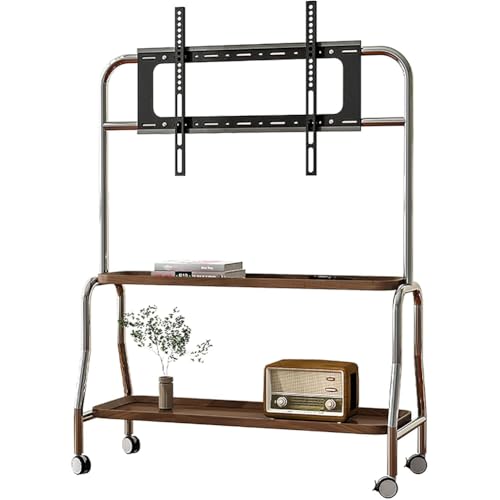 Soporte móvil ajustable para TV 43-75 pulgadas con ruedas miniatura 1