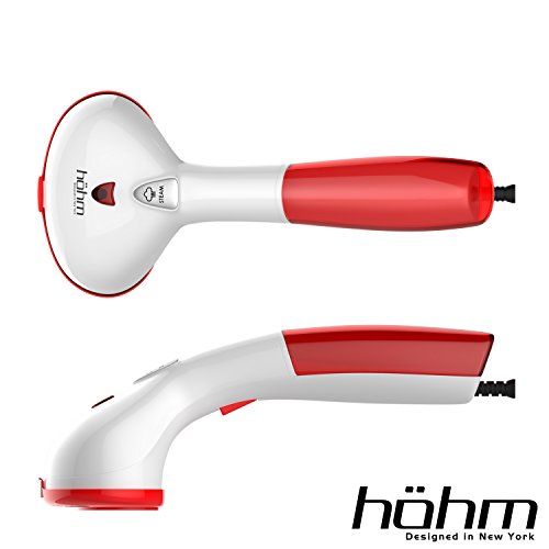Hohm Steamdream Garment Steamer | Portable Handheld Fabric Steamer For Clothes | Powerful 1500W Fast Heat-Up | Perfect For Home And Travel | Includes Travel (White) #TOP1