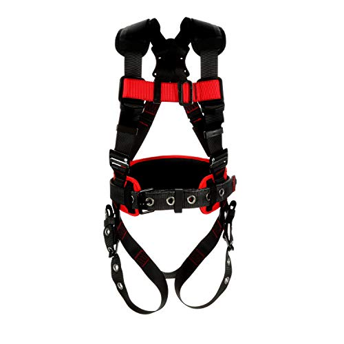 3M Protecta Construction Style Harness 1161302, Black, X-Large, 1 Ea/Case 3M Protecta Construction Style Harness 1161302, Black, X-Large, 1 Ea/Case
