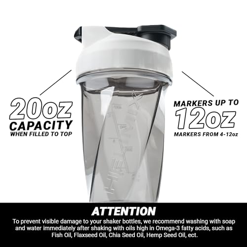 image for HELIMIX 1.5 Vortex Blender Shaker Bottle Holds Upto 20oz | No Blending
