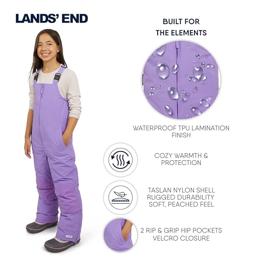 Lands' End Kids Squall Waterproof Snow Bib