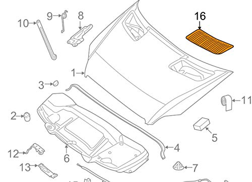 GTV INVESTMENTMB SPRINTER 906 Front Hood Left Air Vent Grille LHD A9068360618 NEW GENUINE