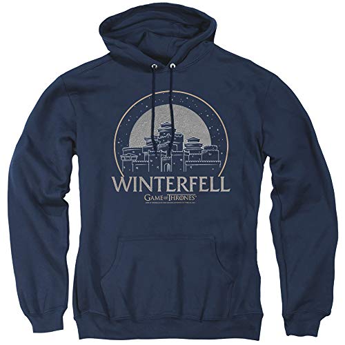Logovision GOT124-AFTH-2 Game Of Thrones Winterfell Unisex Adult Pull-Over Hoodie cover