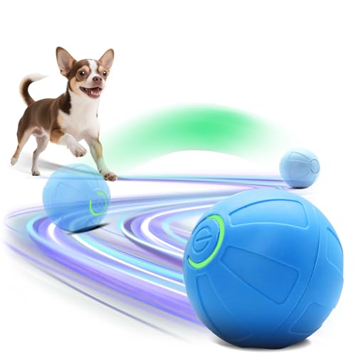 Kytujoy Interactive Small Dog Toy Ball, 2 Inch Smart