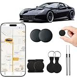 GPS Tracker for Cars – Compatible with Android & iOS, Strong Magnetic, No Monthly Fee, Waterproof, 365-Day Battery, Mini & Hidden Vehicle Tracker - Image 1