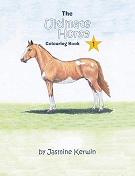 Paperback The Ultimate Horse Colouring Book 1 Book
