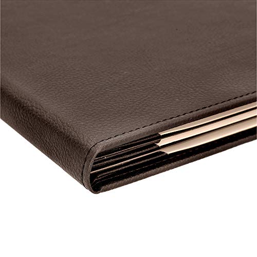 Capas de Menu Feitas em Couro Sintético (Kit 10 Unidades) - A4 - Cardapios para Restaurante (6 Págin