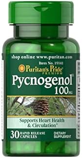 Puritans Pride Pycnogenol 100 Mg, 30 Count