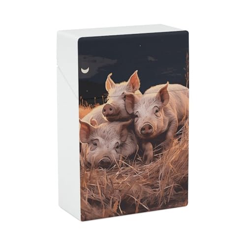 Three Pigs �X���[�s�b�O�X �V�K���b�g�P�[�X �v���X�`�b�N�h���ϏՌ� �C���v�b�V���I�[�v���V�K���b�g�{�b�N�X �e�� �L���O�T�C�Y �V�K���b�g�z���_�[ �|�[�^�u���V�K���b�g�R���e�i �A�E�g�h�A ���s �L�����v �I�t�B�X�p