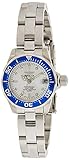 Invicta Women's 14125 Pro Diver Silver Dial Stainless Steel Watch