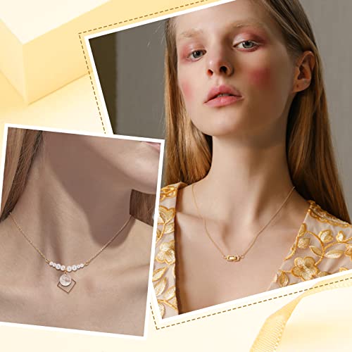 Beebeecraft 1 Box 6 Sets Brass Fold Over Clasps 0.9X0.3Inch Necklace Bracelet Jewelry Extender Golden Foldover Extension Clasp With Holes For Diy Craft #TOP4