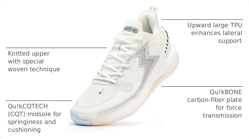 Image of 361 Big3 5.0 Quick PRO Basketball Shoes for Men Breathable Outdoor Sneakers Cushioning,Anti Slip Practice Student Sports Shoes for Teens and Adults,Caldwell Pope Zapatillas de baloncesto Hombre