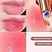 BLUE LOVE Color Changing Flower Lipstick - Hydrating Jelly Lip Balm with Flower Inside, Long-Lasting Moisturizer & Nourishing Lip Gloss for a Beautiful, Customizable Look (Pink)