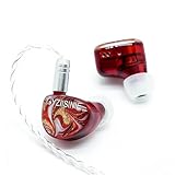 GYZIISINIE IEM 10mm1DD in‑Ear Monitor, a Wired Earphone with Rich mid‑Low Frequency Texture, Suitable for pop and Rock Music. Ideal for Daily Sports, and Studio Monitoring. (3.5mm Without Microphone)