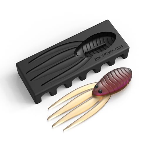 Premium Soft Plastic Lure Mold - Easy Lure Making Mold for Perfect Soft Plastic Baits Spider Grub 4