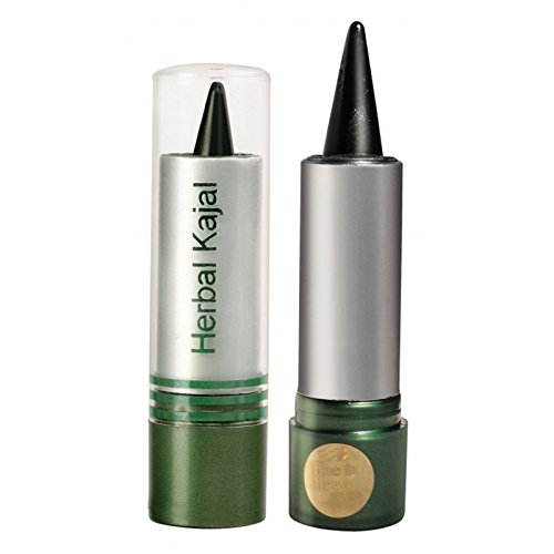 Blue Heaven Women's Herbal Kajal - Lápiz de ojos para mujer, color negro