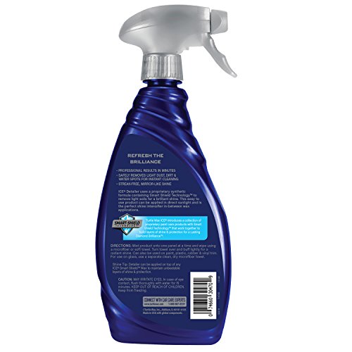 Image of Turtle Wax Ice Spray Detailer - Car Spray Wax Detailer - Car Foam Sprayer, 1 Count