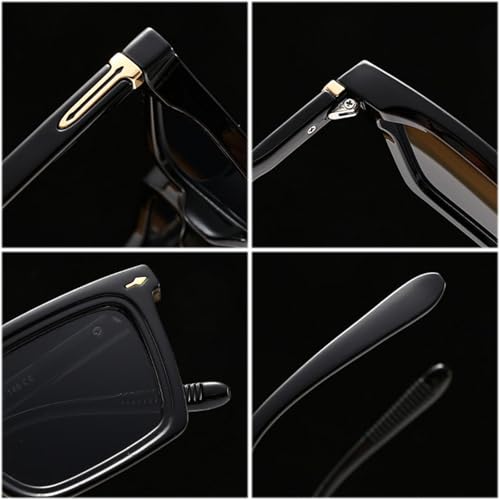 Lunettes de soleil œil de chat tendance verres verts rétro - 6