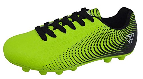 Vizari Kids Stealth FG Soccer Cleats Green Black 1 M US Little Kid