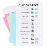 vellichor Aufgabenplan Checklistentafel To-Do Liste Checkliste Arbeitsplan Planungstafel für Kinder (Checklist)