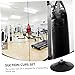 NAMOARLY 6pcs Heavy Duty Rubber Suction Cups for Boxing Bags Stable Base for Punching Bag Accessories Secure Support for Freestanding Training Sessions