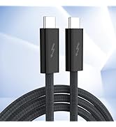 GOPALA Thunderbolt 4 Cable 1.8M/6FT, 8K Display USB C Thunderbolt Cable with 240W Fast Charging, ...