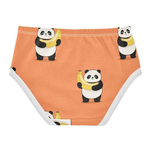 Girls' Underwear Cute Panda Banana Orange Toddle Brief Panties 23020512