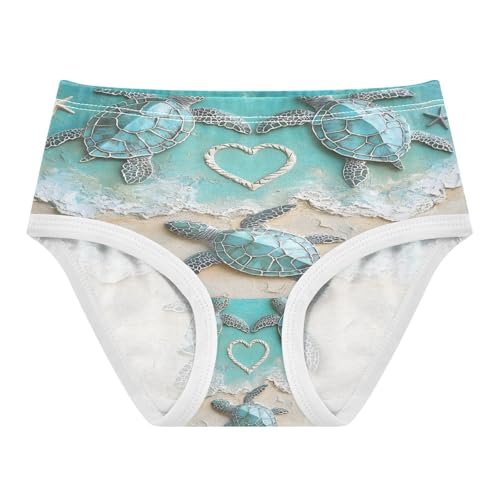 Ocean Sea Turtles Toddler Girls's Underwear 2T 202b8966