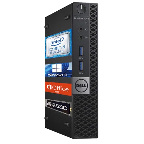 Windowsデスクトップ DELL OptiPlex3040 i5 16GB SSD256GB Win11 Amazon.co.jp: 【整備済み品】デスクトップパソコン DELL optiplex