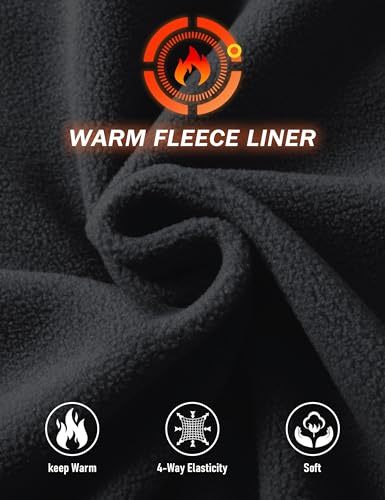 MAGCOMSEN Men's Fleece Lined Hoodies Fashion Casual Athletic Hoody Pullover Plain Sweatshirts with Kangaroo Pocket2