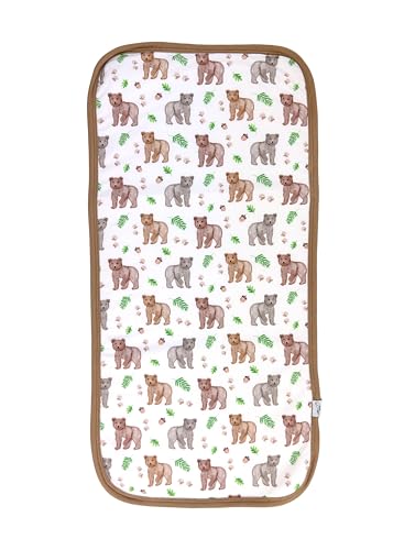 Premium Viscose derived from Bamboo Burp Cloth, Burping Cloth/Washcloth/Towel, Super Soft & Absorbent Baby Essential - The Grizzlies4