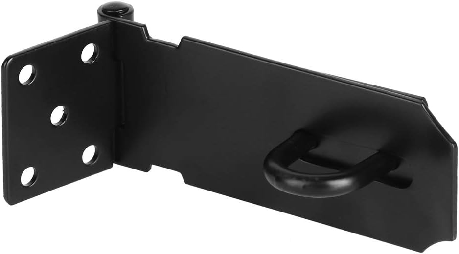 Generic Stainless Steel Anti Theft Door Hasp, High Hardness Cabinet Window Lock with Mounting Screws, for Home Security Hardware Accessories