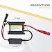 SWPHRT 2PCS 12V 35W Car Xenon HID Ballast, Ultrathin Vehicle Xenon Lamp Ballast, Waterproof Automotive Headlight Stabilizer Replacement Accessories, Suitable for H1 H3 H4 9005