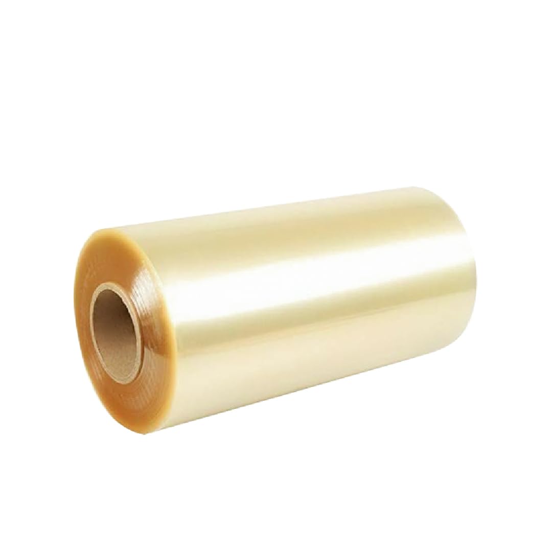 Pellicola Alimenti Per Imballaggio 1500 M In PVC Rotolo Alimenti Trasparente Color Champagne (45 cm)