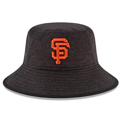 100% Authentic, NWT, Hex Stretch Bucket Hat Team Color/White Size: OSFM (Giants Black)