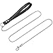 Metal Dog Leash, 4mm Width Chew Proof Leash Chain Dog Leash, Stainless Steel Chain Basic Leash for Small Dogs