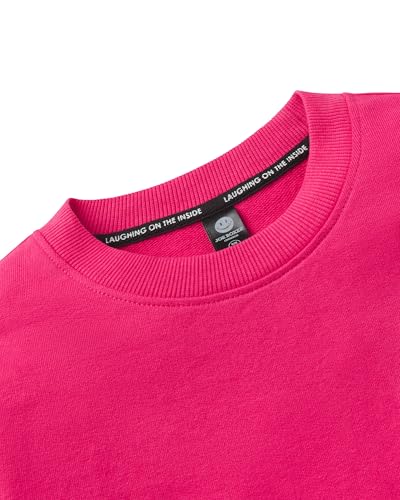 JOE BOXER Girls Sweatshirt Pullover, French Terry Crewneck Sweatshirt for Girls, Comfy Kids Sweatshirts3