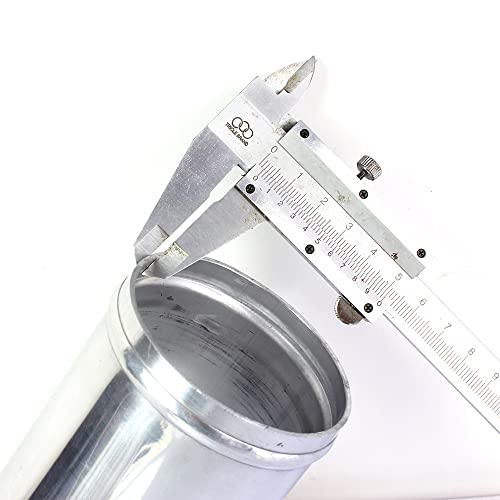 Aotokoop Universal Od 3" (76Mm) Aluminum Intake Piping Adapter Length 4.72" (120Mm) Joiner Pipe Connector #TOP3
