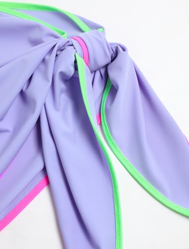 Image of ZAFUL Women Beach Sarong Bathing Suit Wrap Skirt Textured Bikini Swimsuit Cover Ups for Swimwear