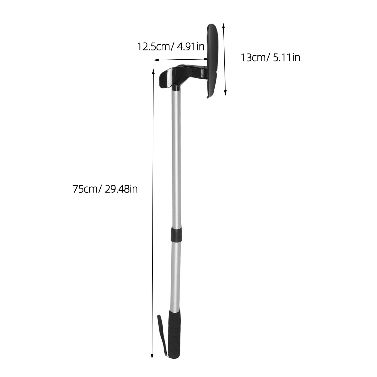 Lurrose Calzador extensible: Dispositivo de ayuda para ponerse los calcetines para personas mayores - Ayuda para levantar botas, zapatillas y tacones altos - para vestirse con zapatos, calcetines,