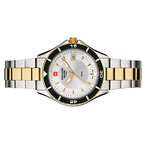 Swiss Alpine Military 7740.1142SAM - Orologio Analogico Al Quarzo, Da Donna, In Acciaio Inox, Bracciale - 2