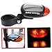 Solar Bike Tail Light Solar Power Energy LED Bike Rear Light Safety Warning Light,Bike Accessory