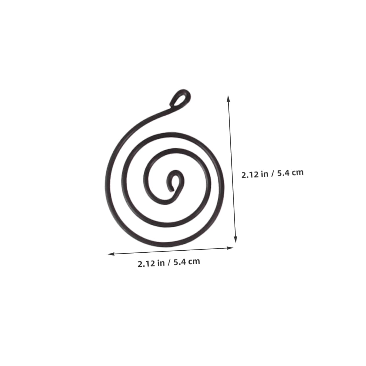 CIMAXIC Air Plant Hanging Hooks 24pcs Air Plant Holders Aluminum Display for Office Desk