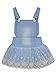 Kidscool Baby & Little Girls Cotton Denim Adjustable Overalls Dress, 2 - 3 Years