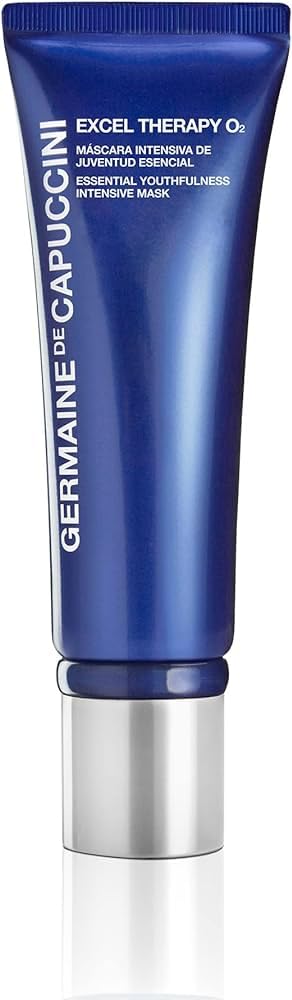 GERMAINE DE CAPUCCINI - Excel Therapy O2 I Máscara Antiedad Juventud Esencial - Cura intensiva para dar luminosidad - Oxígeno que regenera tu piel - Protege de la contaminación - 50 ml