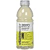 vitaminwater zero squeezed, lemonade flavored, electrolyte enhanced bottled water with vitamin b5, b6, b12, 20 fl oz, 12 pack