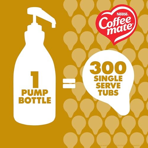 Image of Nestle Coffee mate Coffee Creamer, Creme Brulee, Liquid Concentrate Pump Bottle, Non Dairy, No Refrigeration, 50.7 fl oz (Pack of 2)